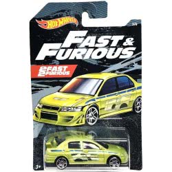 Mattel Hot Wheels 2019 Fast And Furious Mitsubishi Lancer Evolution Green GDG83 / FYY56 887961749168