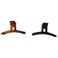 LA FOLLIE Κλάμερ Μαλλιών Σχέδιο Τ 6Cm - 2 Χρώματα 01438 5202702033866
