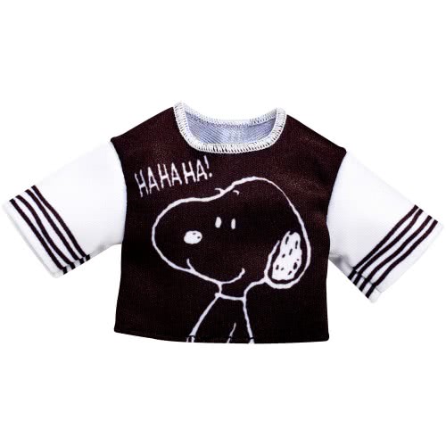Mattel Barbie Fashions Peanuts Snoopy Black And White Top FLP40 / FPW53 887961617856