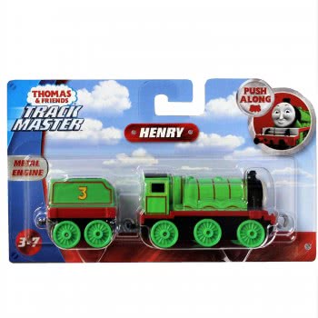 Mattel Thomas And Friends Trackmaster Τόμας Τρενάκια Με Βαγόνι - Henry GCK94 / GDJ55 887961744699
