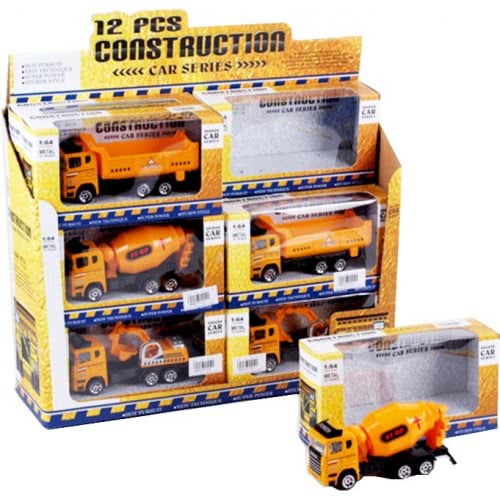 OEM Pull Back Δομικά Οχήματα Μεταλλικά 09-SY2012 5900556297129