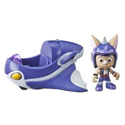 Hasbro Top Wing Baddy Mcbat Figure With Vehicle - Jet E5281 / E5822 5010993589777