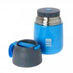 eco life Baby Blue Θερμός Φαγητού Ανοξείδωτος 450Ml - Μπλε 33-BO-9075 5208009000389
