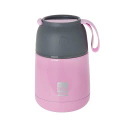 eco life Baby Blue Θερμός Φαγητού Ανοξείδωτος 450Ml - Ροζ 33-BO-9076 5208009000372