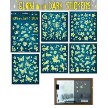 OEM Glow In The Dark Stickers - 6 Designs Δ035 4718167215002