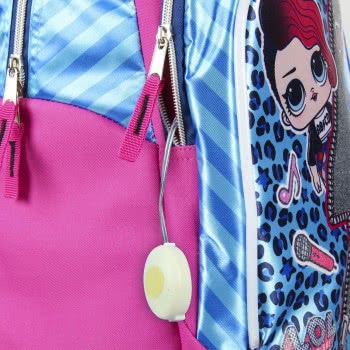 Cerda L.O.L. Surprise Born To Rock Primary School Backpack With Lights Rocker Diva 2100002581 8427934275526