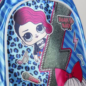 Cerda L.O.L. Surprise Born To Rock Primary School Backpack With Lights Rocker Diva 2100002581 8427934275526