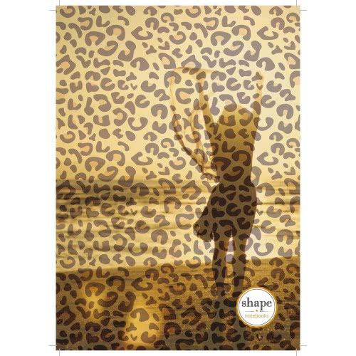 shape notebooks Τετράδιο Σπιράλ 3 Θεμάτων B5 Animal 17X24 Cm - 5 Χρώματα AN.PRINTB53 5200399803984