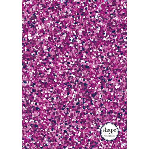 shape notebooks Notebook Spiral 1 Subject B5 Glitter 17X24 Cm - 5 Colours GLITTERB51 5200399803359