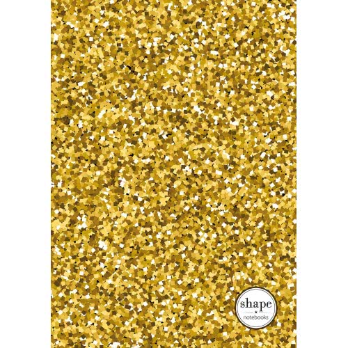 shape notebooks Notebook Spiral 1 Subject B5 Glitter 17X24 Cm - 5 Colours GLITTERB51 5200399803359