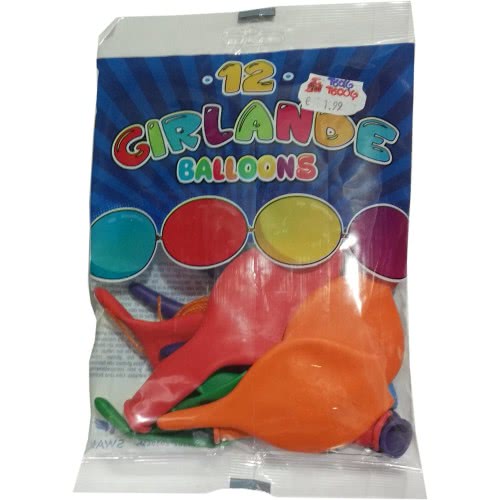 SWAN Girlande Balloons Μπαλόνια Γιρλάντα 12 Τεμ. 203048 5201582203048