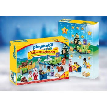 Playmobil 1.2.3 Χριστουγεννιάτικο Ημερολόγιο - Χριστούγεννα Στο Δάσος 9391 4008789093912