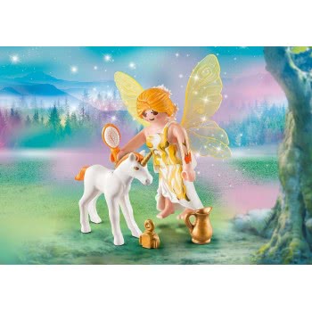 Playmobil Special Plus Νεράιδα Του Ήλιου Με Μικρό Μονόκερο 9438 4008789094384