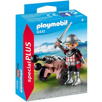 Playmobil Special Plus Ιππότης Με Κανόνι 9441 4008789094414