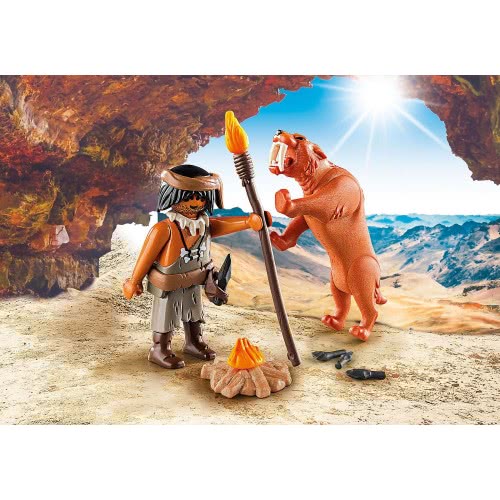 Playmobil Special Plus Άνθρωπος Των Σπηλαίων Με Τίγρη 9442 4008789094421