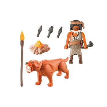 Playmobil Special Plus Άνθρωπος Των Σπηλαίων Με Τίγρη 9442 4008789094421
