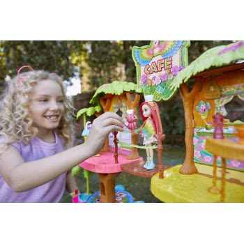Mattel Enchantimals Junglewood Cafe Μπανανόσπιτο - Καφετέρια GNC57 887961867312