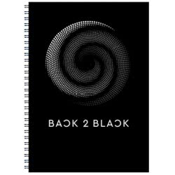 A&G PAPER Back To Black Spiral Notebook B5 17Χ24 Cm 5 Subjects - 5 Designs 032088 5203296320882