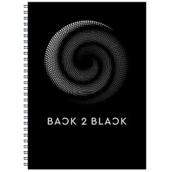 A&G PAPER Back To Black Spiral Notebook B5 17Χ24 Cm 5 Subjects - 5 Designs 032088 5203296320882