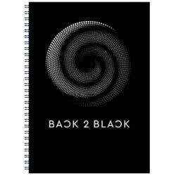 A&G PAPER Back To Black Τετράδιο Σπιράλ B5 17Χ24 Εκ. 4 Θεμάτων - 5 Σχέδια 32087 5203296320875