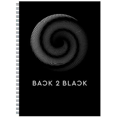 A&G PAPER Back To Black Spiral Notebook B5 17Χ24 Cm 4 Subjects - 5 Designs 32087 5203296320875