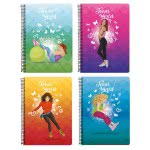 A&G PAPER Teens World Spiral Notebook B5 17Χ24 Cm 2 Subjects - 10 Designs 032109 5203296321094