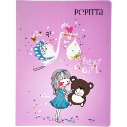 A&G PAPER Pepitta Baby Girl Σούπλ Α4 Αρκουδάκι - Teddy 029003 5205616290035