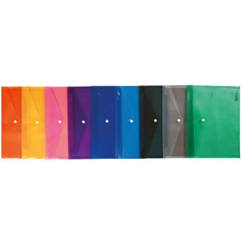 A&G PAPER Premium PP Document Folder With Button Α4 - Green 26374 5205616263749