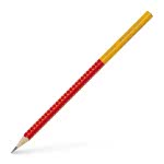 Faber-Castell Grip 2001 HB Pencil - Red 12309651 4005405170224