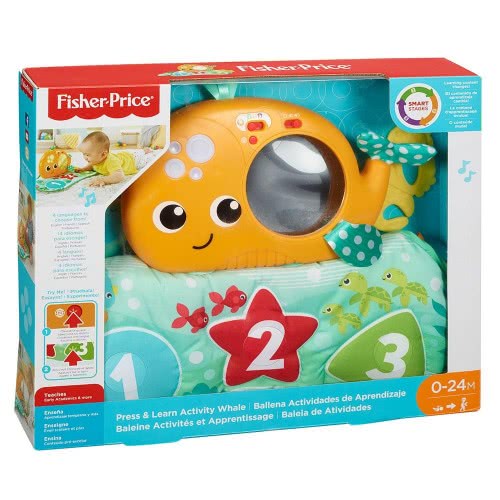 Mattel Εκπαιδευτική Φαλαινίτσα Δραστηριοτήτων GGK35 887961781076