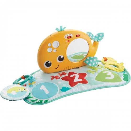Mattel Press And Learn Activity Whale GGK35 887961781076