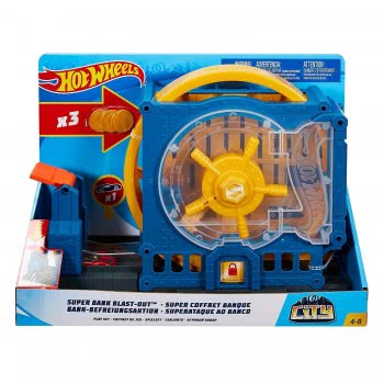 Mattel Hot Wheels City Super Bank Blast Out Σετ Παιχνιδιού FNB15 / GBF96 887961713930