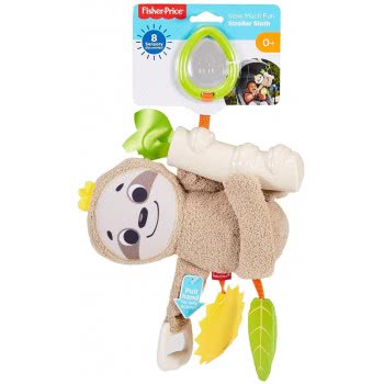 Mattel Stroller Sloth Κρεμαστό Καροτσίου Βραδύπους FXC31 887961687507
