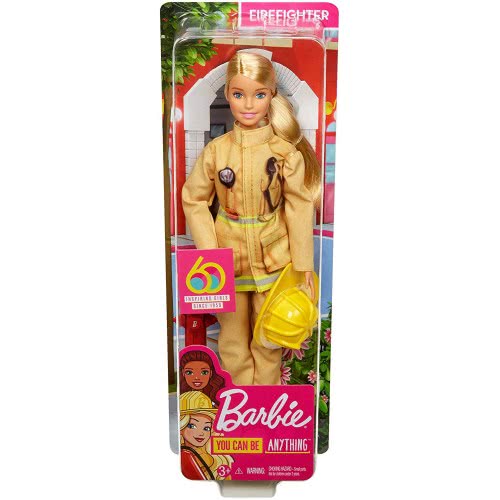 Mattel Barbie 60 Χρόνια - Πυροσβέστης GFX29 887961772098