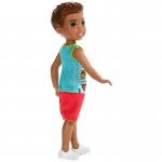 Mattel Barbie Club Chelsea: Μελαχρινό Αγοράκι Με Μπλουζάκι Σάντουϊτς DWJ33 / FXG78 887961691016