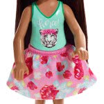 Mattel Barbie Club Chelsea: Μελαχρινό Κοριτσάκι Με Μπλουζάκι Τίγρης DWJ33 / FXG79 887961690972