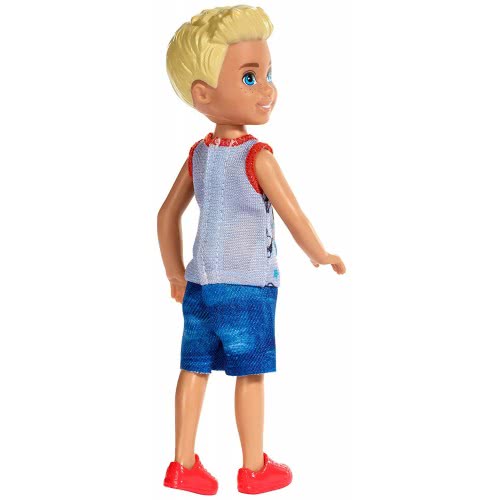 Mattel Barbie Club Chelsea: Blonde Boy In Puppy Themed Look DWJ33 / FXG80 887961690989
