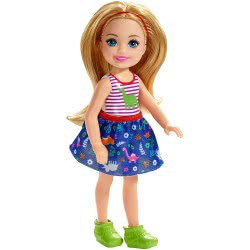 Mattel Barbie Club Chelsea: Blonde Doll In Dinosaurs Theme DWJ33 / FXG82 887961690996