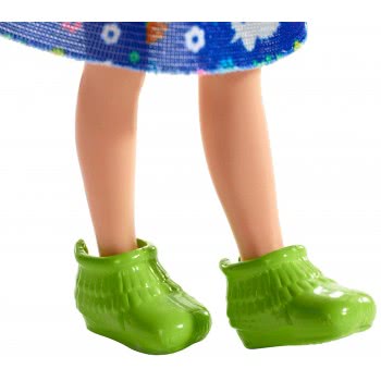 Mattel Barbie Club Chelsea: Ξανθιά Κούκλα Με Μπλουζάκι Δεινόσαυρος DWJ33 / FXG82 887961690996