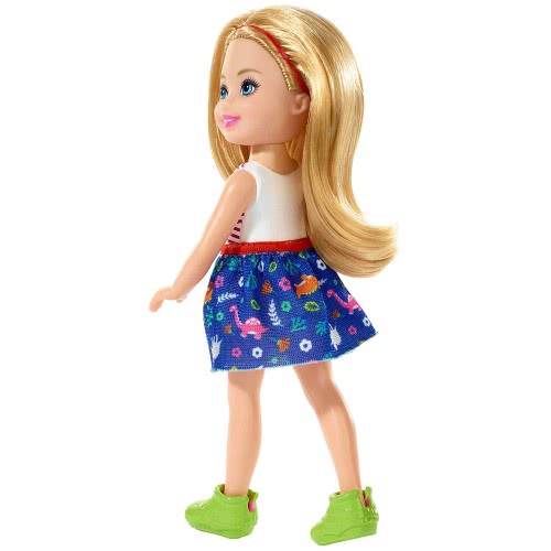 Mattel Barbie Club Chelsea: Blonde Doll In Dinosaurs Theme DWJ33 / FXG82 887961690996