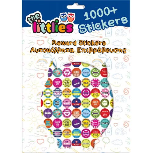 Diakakis imports The Littlies +1000 Reward Stickers 8 Pages 000646650 5205698443565