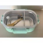 eco life Light Green Φαγητοδοχείο Με Χώρισμα 900Ml - Πράσινο 33-BO-9074 5208009000556
