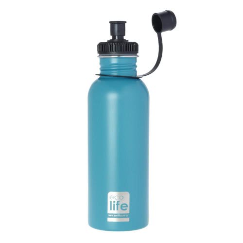 eco life Stainless Steel Bottle 600Ml Aqua (Matte) 33-BO-1012 5208009001874