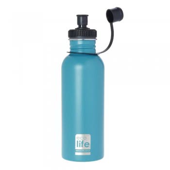 eco life Stainless Steel Bottle 600Ml Aqua (Matte) 33-BO-1012 5208009001874