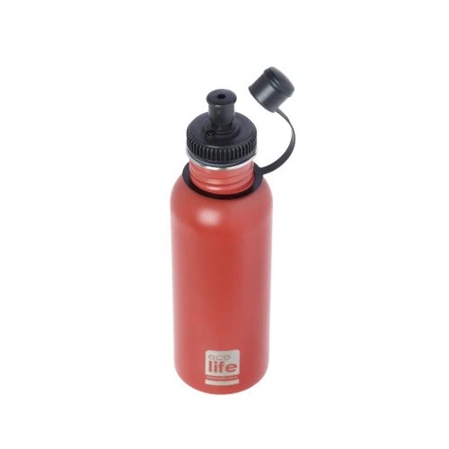 eco life Stainless Steel Bottle 600Ml Coral (Matte) 33-BO-1013 5208009001881