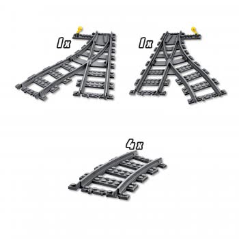 LEGO City Trains Switch Tracks 60238 5702016364675
