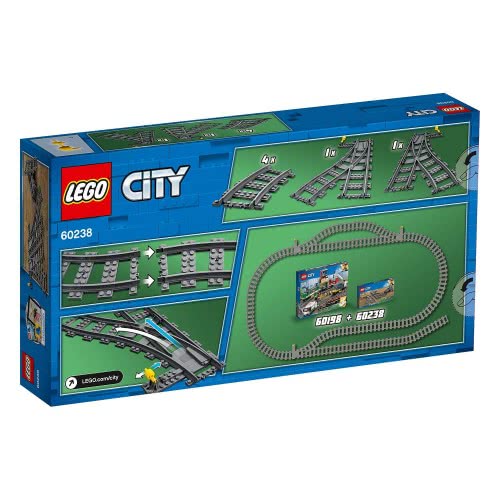 LEGO City Trains Switch Tracks 60238 5702016364675