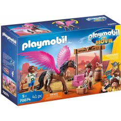Playmobil The Movie Marla And Del With Flying Horse 70074 4008789700742