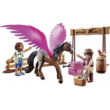Playmobil The Movie Η Μάρλα Και Ο Ντελ Στην Άγρια Δύση 70074 4008789700742