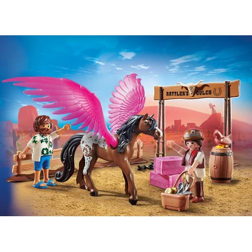 Playmobil The Movie Η Μάρλα Και Ο Ντελ Στην Άγρια Δύση 70074 4008789700742